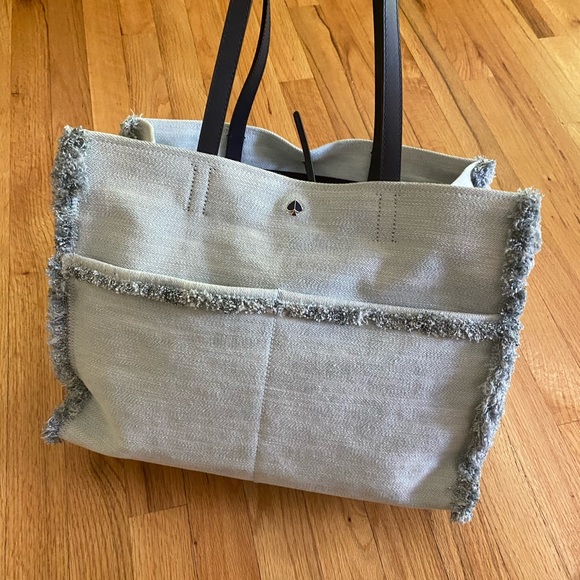 Kate Spade New York Large Sam Denim Tote - Picture 4 of 16